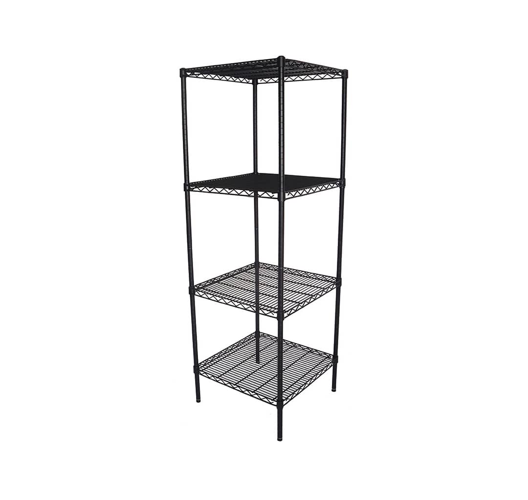 Epoxy Wire Shelving For Coolroom/Dry Store, 4 Tier, 610 X 610 deep x 1800mm high