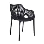 Breeze Arm Chair, Black