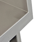 Premium Range Stainless Bench with Splashback (600 X 610)-2802