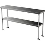 Stainless 2-Tier Over Shelf, 1450 X 350mm-0