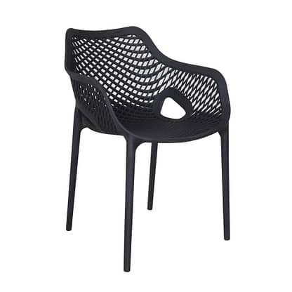 Breeze Arm Chair, Black
