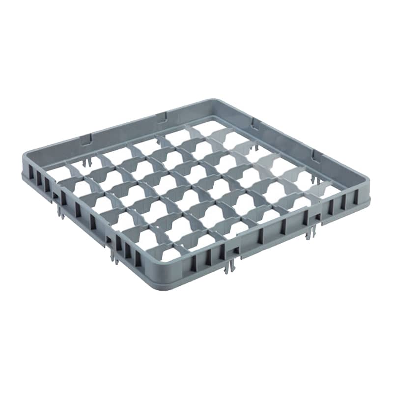 Glassware Dish Racks – 36 Compartment, Half Drop Extension, 500 x 500 mm-0