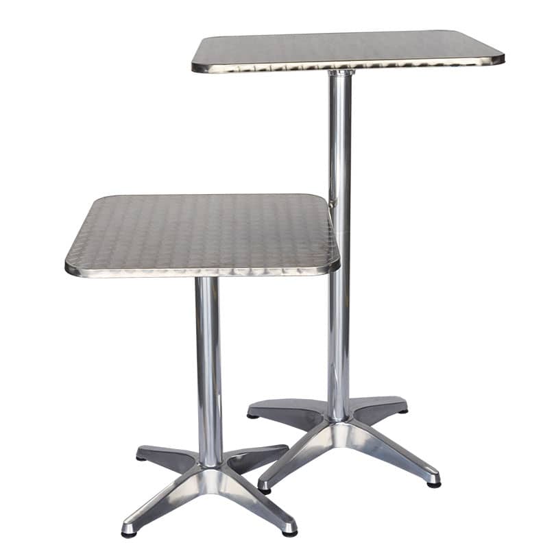 Miguel Folding Dining or Bar Height Table, 60 x 60cm