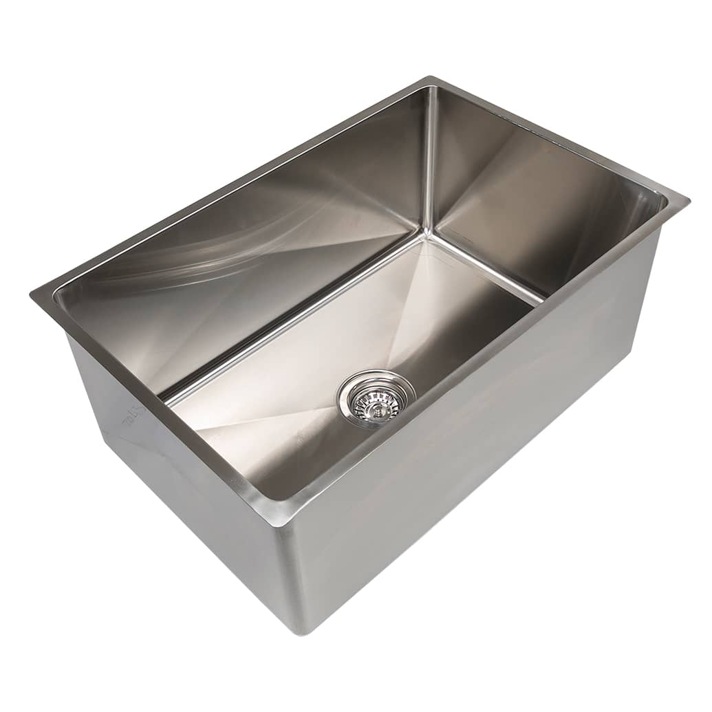 Large Inset Bowl Stainless Steel 94Lt 700 x 450mm sink