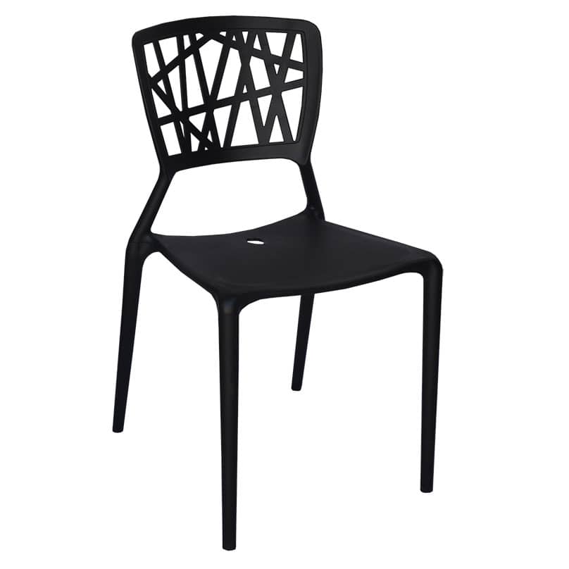 Replica Viento Dining Chair, Black