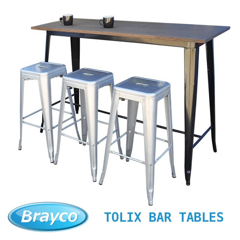 tolix bar tables