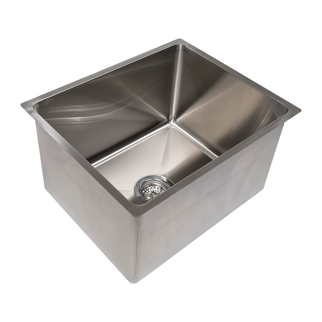 Large Inset Bowl Stainless Steel 60Lt 500 x 400mm sink