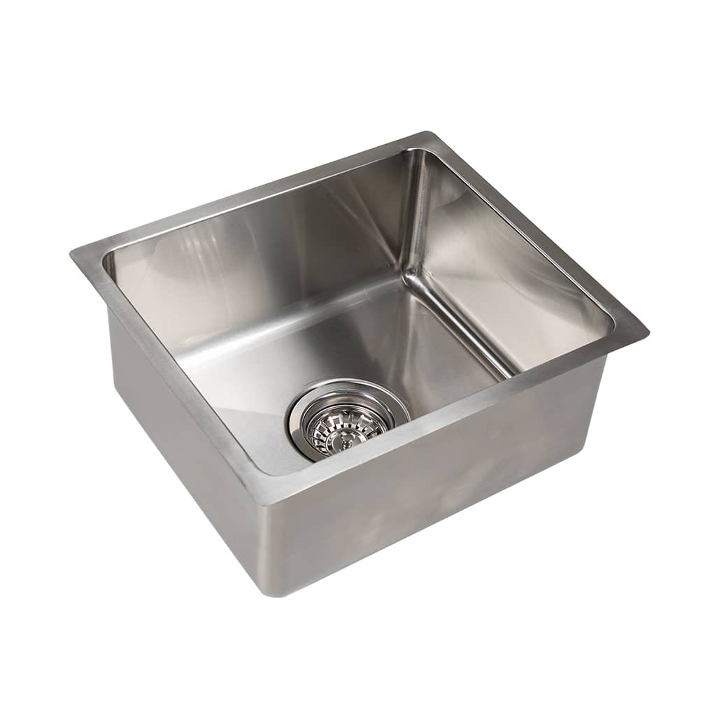 Single Inset Bowl Stainless Steel 18Lt 355 x 305mm sink