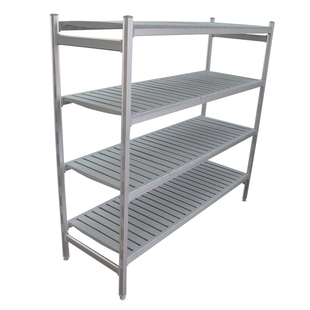 Complete Bay for 1825 x 610 deep x 1700mm high Premium Coolroom Shelving