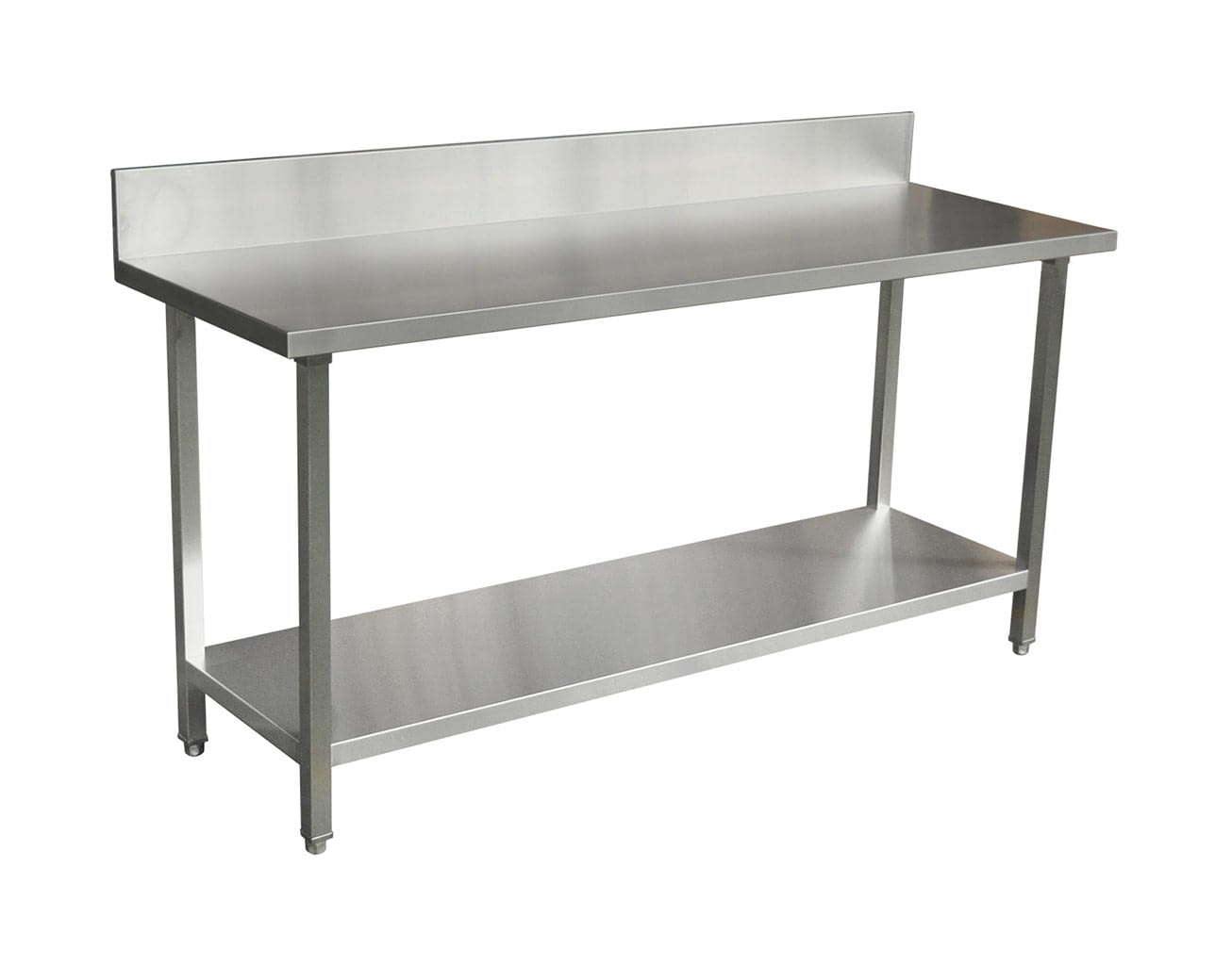 Commercial Grade Stainless Steel Splashback Bench, Premium Range 1800 X ...