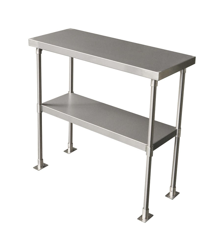 Stainless Steel Over Bench Shelf 2Tier, 850 X 350mm Brayco