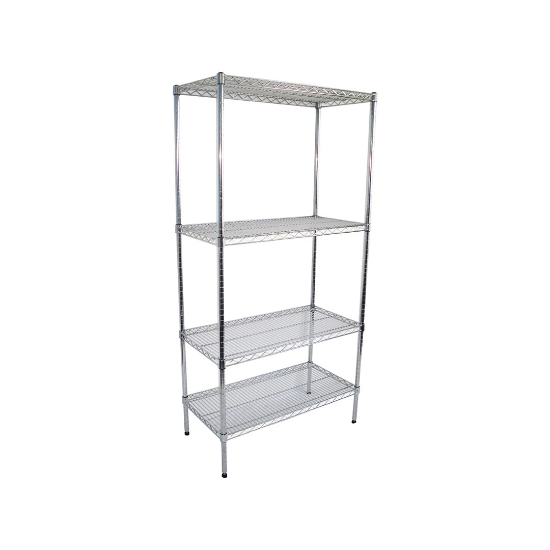 Wire Shelving Chrome Wire Shelving Brayco