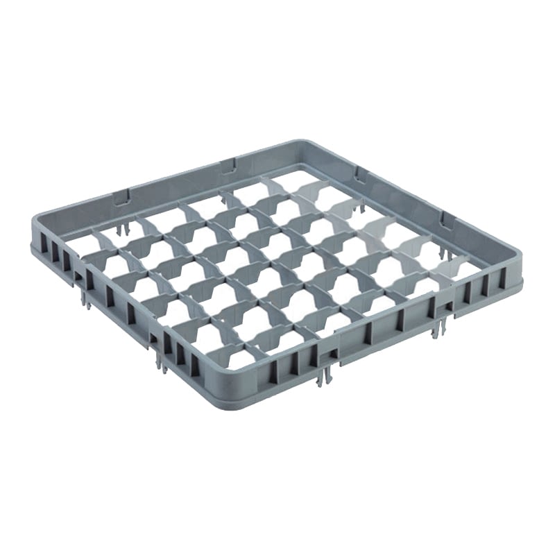 Glassware Dish Racks – 36 Compartment, Half Drop Extension, 500 x 500 mm