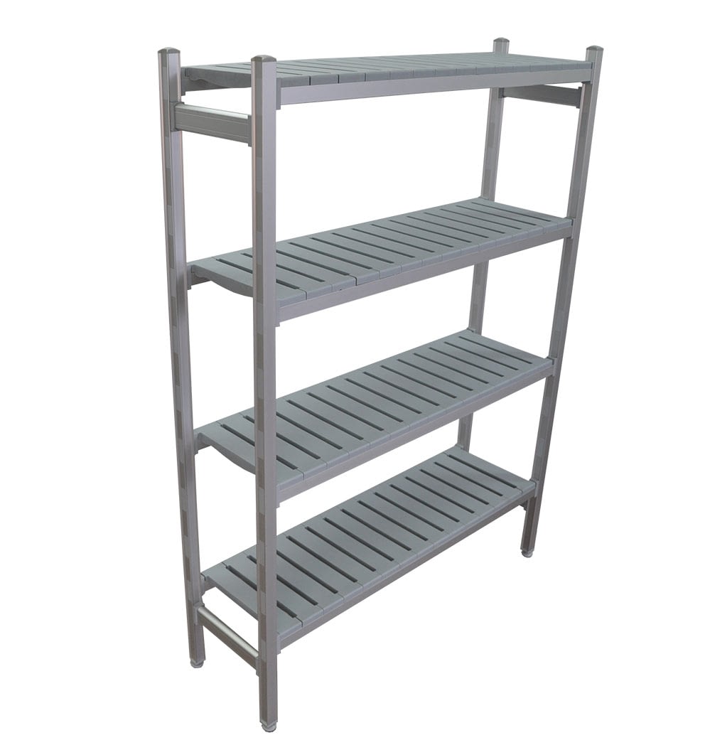 Complete Bay for 1225 x 355 deep x 2450mm high Premium Coolroom Shelving