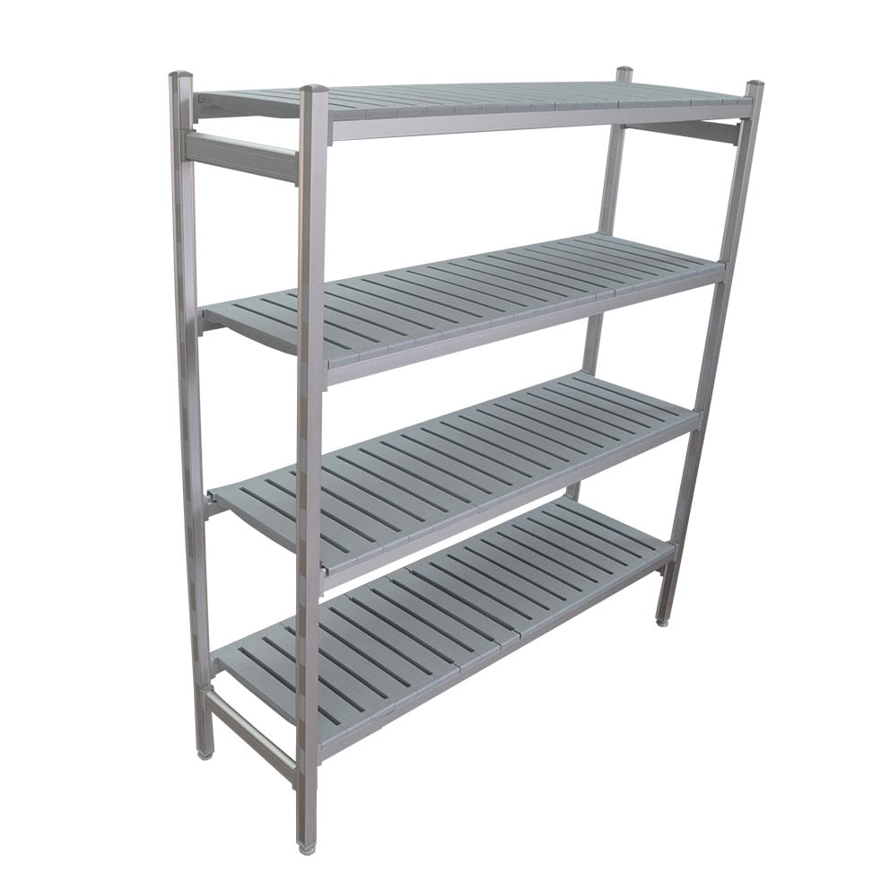 Complete Bay for 1225 x 450 deep x 2450mm high Premium Coolroom Shelving