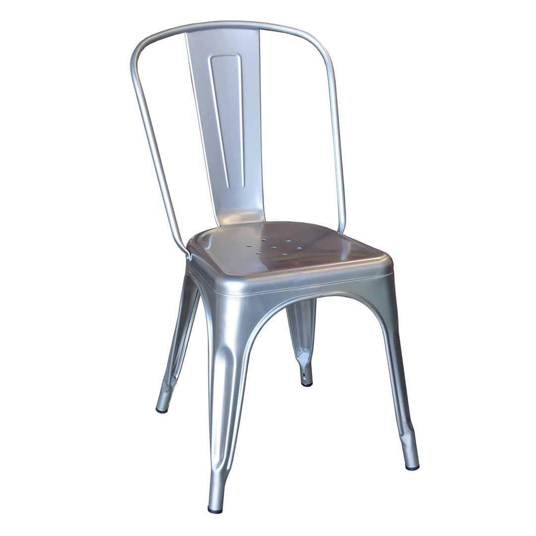 Replica Xavier Pauchard Tolix Chair, Silver