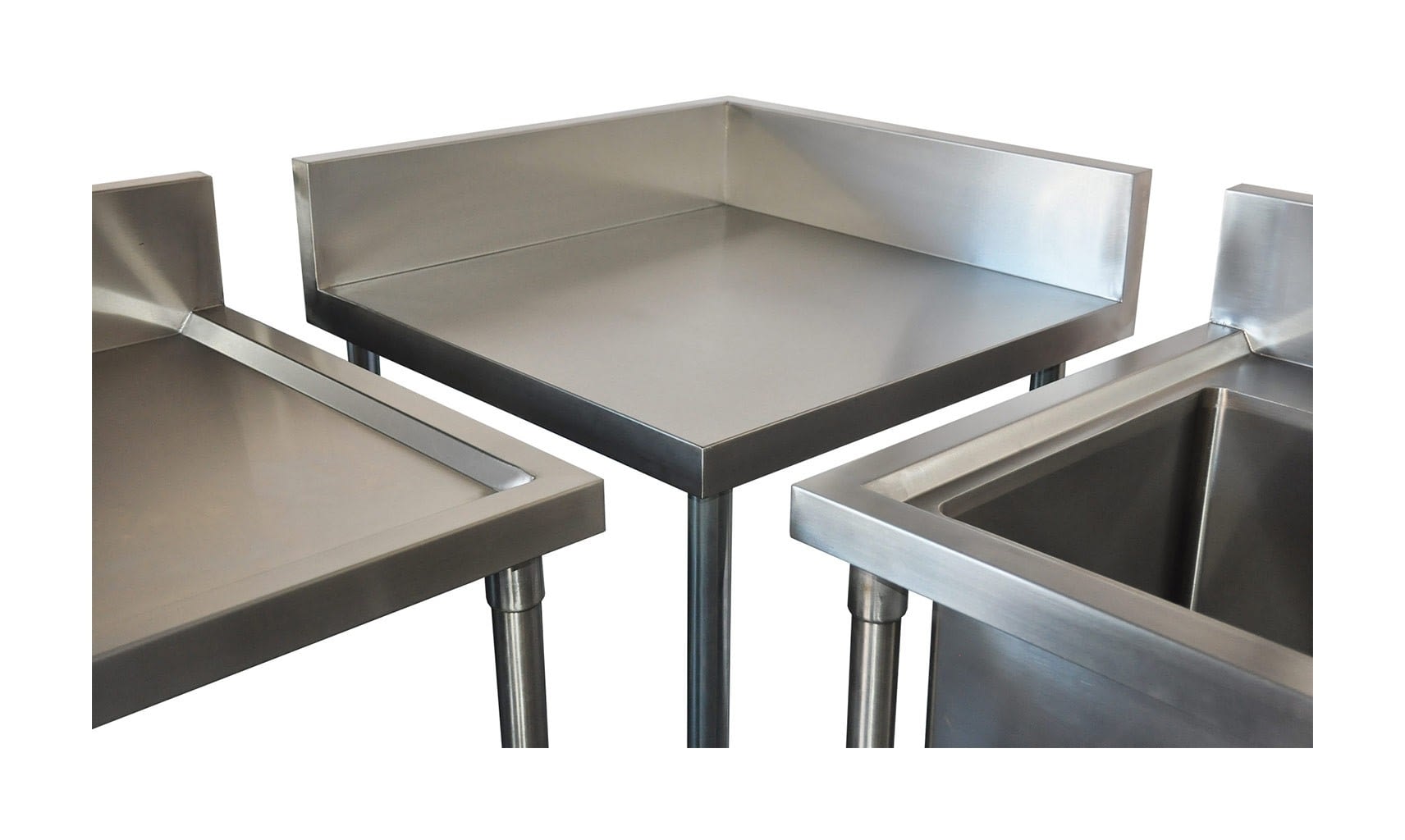 New Stainless Steel Kitchen Bench 700x700x900