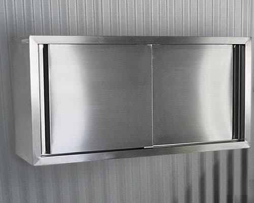 Stainless Steel Wall mounted cabinets