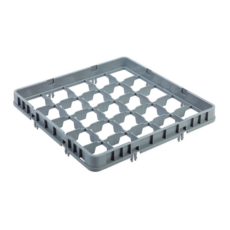 Glassware Dish Racks – 25 Compartment, Half Drop Extension, 500 x 500 mm