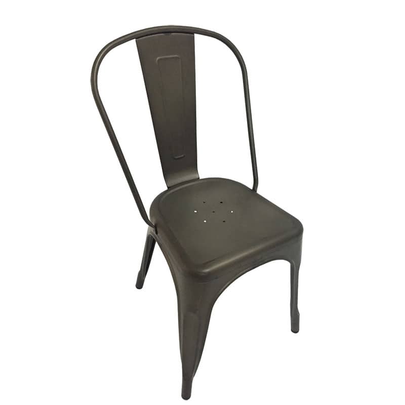 Replica Xavier Pauchard Tolix Chair, Rust