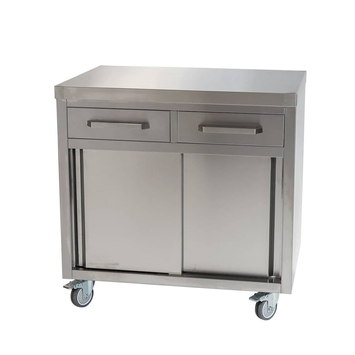 Stainless Cabinet, 900 x 610 x 900mm high